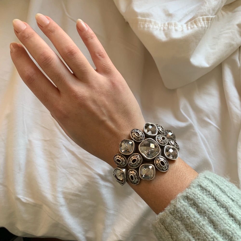Brighton silver diamond bracelet